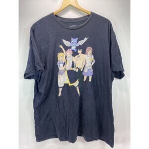 Anime Fairytail T-Shirt Size Men's XXL 52" Chest